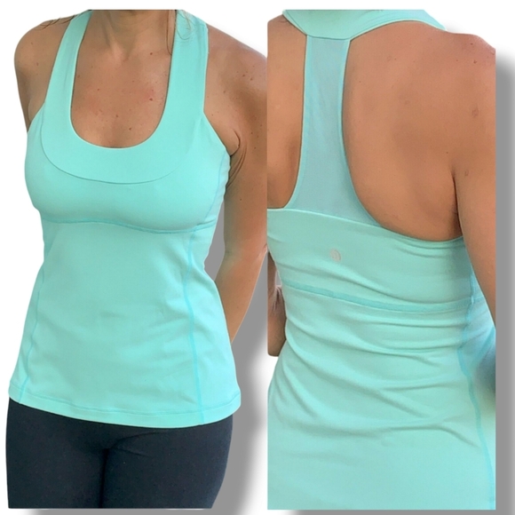 Lululemon Active Tank Top in Mint Size 10 - Picture 1 of 5